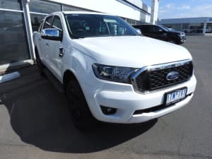2021 Ford Ranger PX MkIII 2021.25MY XLT Hi-Rider White 6 Speed Sports Automatic Double Cab Pick Up