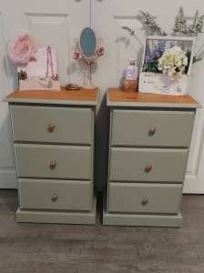 Beautiful pair of Bed side tables 