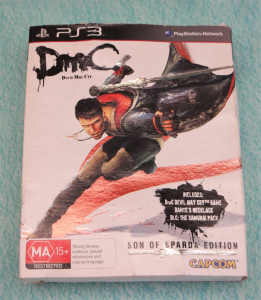 PS3 Sony PlayStation 3 Game: DMC Devil May Cry Son of Sparda Edition