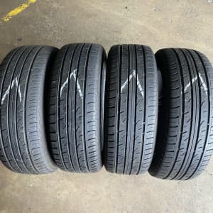 245/55R19 - 4 used tyres DUNLOP GRANDTREK PT3