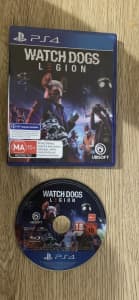 Watch Dogs Legion PS4 GAME GREAT CONDITION (CHECK DESCRIPTION)