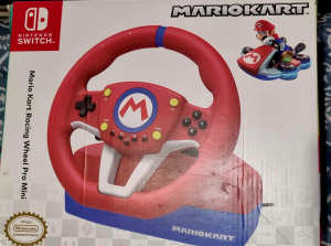Nintendo switch mario kart racing wheel pro mini