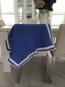 Baby Blanket (home knit)
