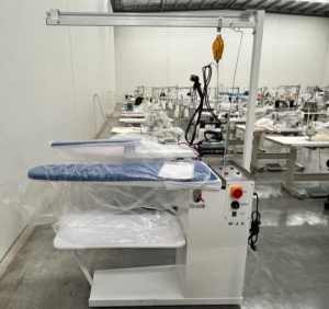 Industrial Sewing Machines - Vacuum Table with Arm