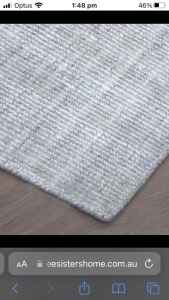 NEW THREE SISTERS HOME MARGARET RUG IVORY