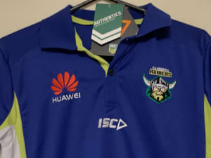 Canberra Raiders Rugby Training Away Shirt Jersey NRL ISC Mens 2015 XL  Australia