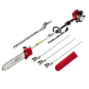 Giantz 62CC Pole Chainsaw Hedge Trimmer 12in Chain Saw 4.3m Long Reac