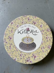 Katie Alice Two Tier Cake Stand - NEW