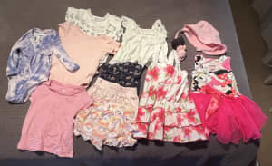 BABY GIRL SIZE 1 (12-18mths) CLOTHING BUNDLE 1