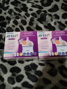 Avent natural bottles twin packs 2 boxes