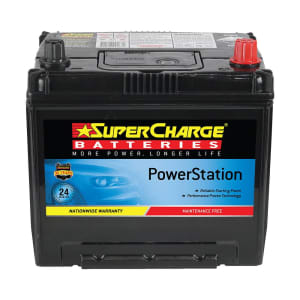 SUPERCHARGE 55D23L TOYOTA/MAZDA 24 MONTH WARRANTY BATTERY
