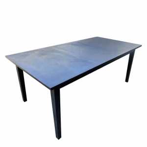 Blackwash Parquet Dining Table - 200cm