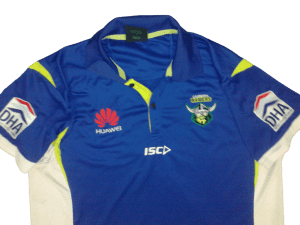 SIGNED 2015 Canberra Raiders NRL rugby league away jersey NEW, Other  Sports & Fitness, Gumtree Australia Greater Taree Area - Cundletown