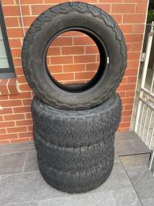 4WD tyres LT265/65R17