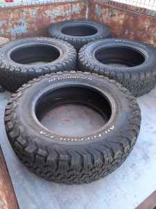 Tyres 4WD BF Goodrich T/A