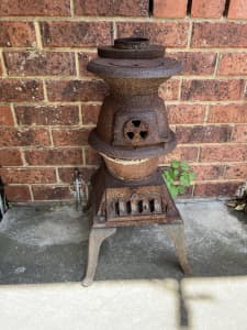 Cast iron potbelly heater