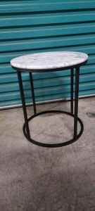 Marble side table for sale
