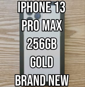 Iphone 13 Pro Max 256GB Gold Brand New