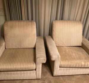 Vintage velore arm chairs