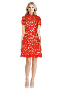 Lover - red lace dress