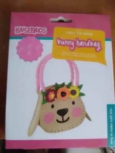 Kaiserkids bunny handbag craft NEW