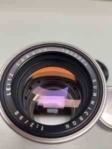 Leica leitz summicron 90mm f2 beautiful condition