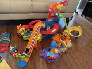 Toot Toot Drivers Theme Park, Launcher and Roads - VTech