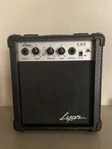 Lyon LA5 Guitar Amp - Small & Ideal for Travelling