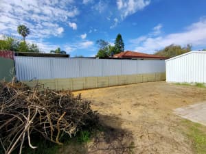 Retainer walls, colorbond fencing, rubbish and sand removal services 