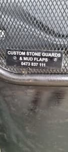 Caravan Custom made stone guard 