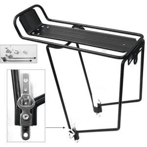 Carrier - Rear Carrier, Adjustable For 26-29er Bikes, With Top Plate