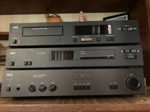 NAD Stereo Amplifier, Tuner and Compact Disc Player