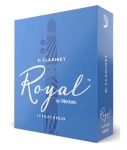 Royal Bb Clarinet 10 x Reeds, Strength 1.5 10-pack by D'addario