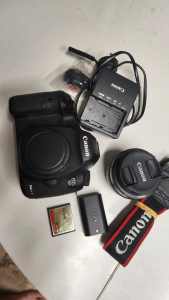 Canon 5D mark iii with 50 mm 1.4 lense
