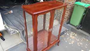 Display cabinet china cabinet Queen Anne