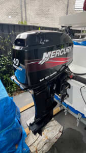 Low hrs 40HP 2 Stroke Mercury Outboard Motor
