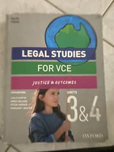 Legal studies for VCE justice and outcomes 3&4