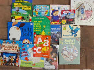 Pre-loved books for young children