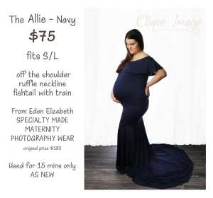 ALLIE by Eden Elizabeth - Maternity Photography Gowns / Dresses