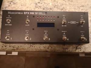 MusiCom Lab EFX MK IV Audio Controller Guitar Pedal
