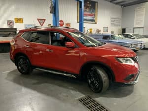 2016 Nissan X-Trail T32 ST-L N-Sport SE Black (FWD) Red Continuous Variable Wagon