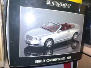 1/18 Minichamps Bentley Continental GTC diecast model car