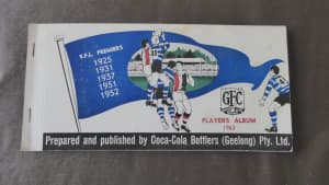 Geelong Football Club Players Album 1963