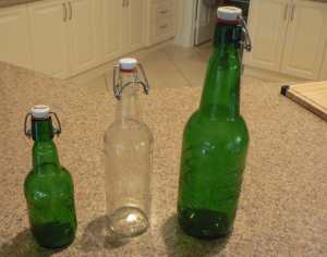 Classic Grolsch bottles