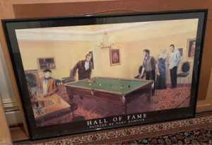 Large Framed Art Print of “Hall of Fame” by Tony Dampier