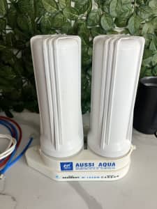 Two stage water filter aqua Aussie
