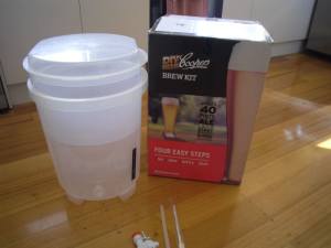 Coopers home brew kit
