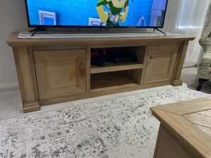 Tv unit, coffee table and side table