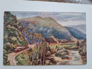 Postcard Dubbilbarri MT Lyell Tasmania