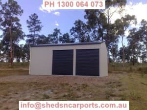 12x9x3.3 GARAGE SHED FULL COLORBOND Beaudesert Ipswich South Preview